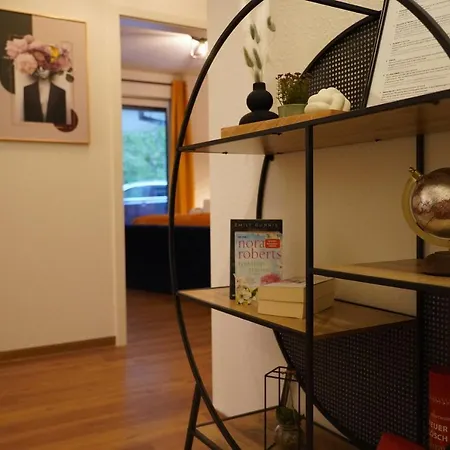 Lägenhet Design-apartment I Direkt Im Zentrum Von I Boxspring I Terrasse Mit Garten & Direktem Parkplatz I Boxspring I Nespresso