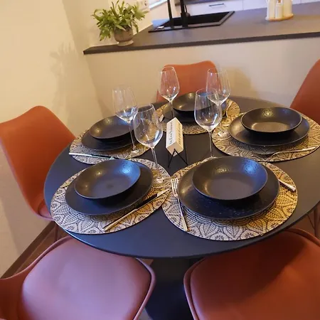 Lägenhet Design-apartment I Direkt Im Zentrum Von I Boxspring I Terrasse Mit Garten & Direktem Parkplatz I Boxspring I Nespresso *