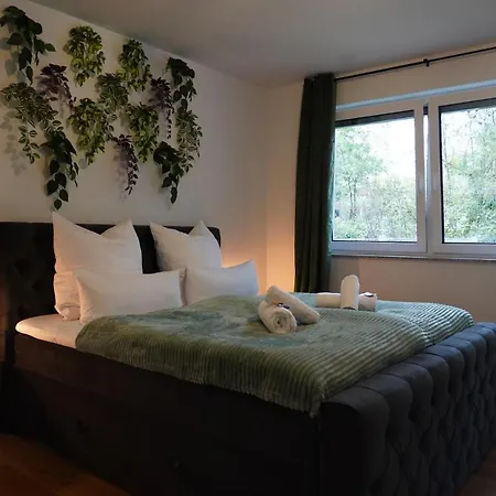 Design-apartment I Direkt Im Zentrum Von I Boxspring I Terrasse Mit Garten & Direktem Parkplatz I Boxspring I Nespresso Lägenhet